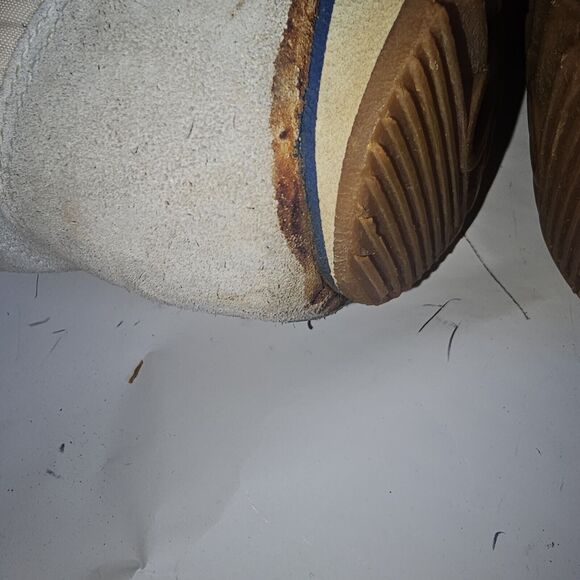 Vtg 1980's Korean VINTAGE RED White Athletic Shoes Size 10 - Picture 14 of 16